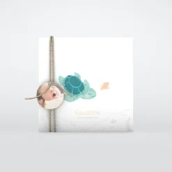Faire-part Naissance Animaux | Faire-part Naissance Fille^Planet cards Petite Tortue Fille