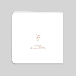 Faire-part Baptême Civil | Faire-part Baptême Champêtre^Planet cards Petites fleurs champêtres