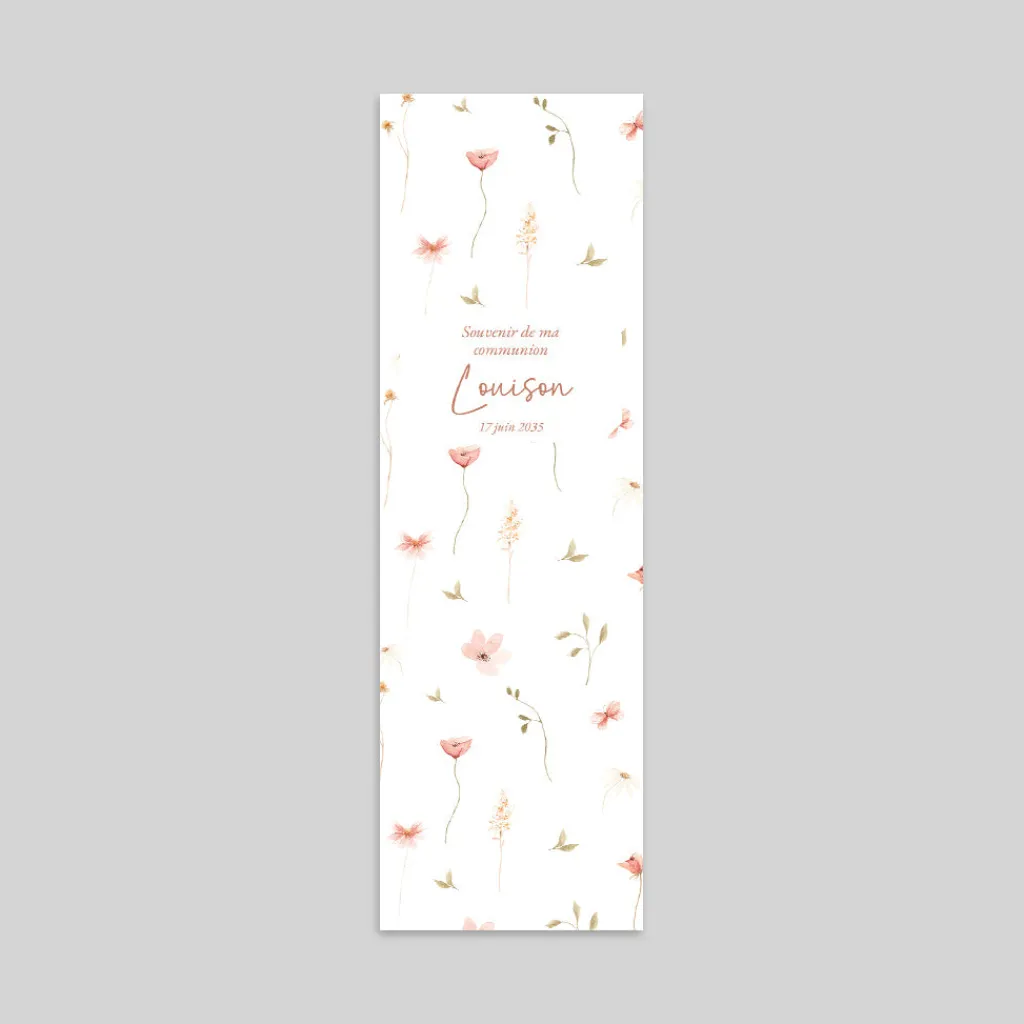Images Communion^Planet cards Petites fleurs d'été