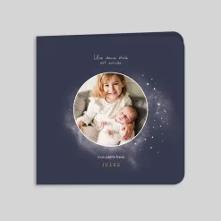 Faire-part Naissance Garçon^Planet cards Photo et Cosmos