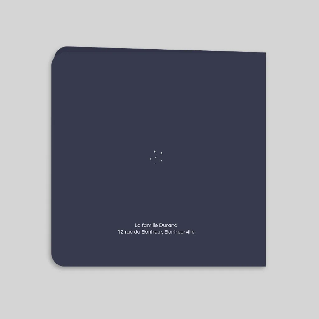Faire-part Naissance Garçon^Planet cards Photo et Cosmos