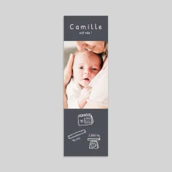 Faire-part Naissance Original | Faire-part Naissance Marque-page^Planet cards Photo tout chou