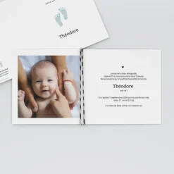 Faire-part Naissance Garçon^Planet cards Pieds Bleus