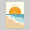 Faire-part Mariage Original^Planet cards Plage Minimaliste