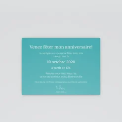 Carte Invitation Anniversaire Adulte Moderne^Planet cards Pêle mêle 50 ans