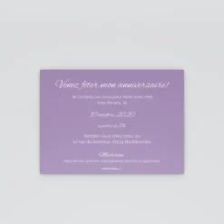 Carte Invitation Anniversaire Adulte Moderne^Planet cards Pêle mêle 80 ans