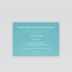 Carte Invitation Anniversaire Adulte Moderne^Planet cards Pêle mêle 30 ans