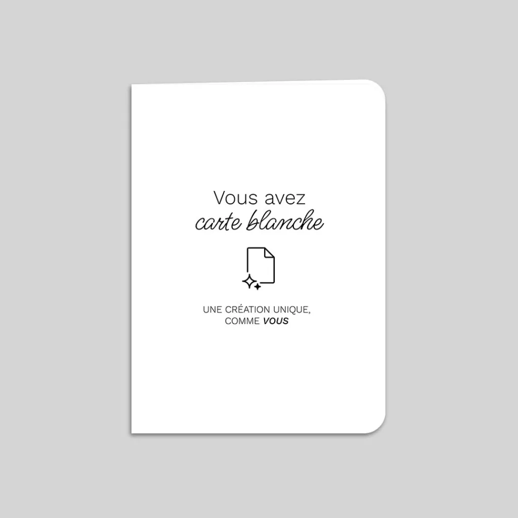 Carte 100% Personnalisable | Carte 100% Personnalisable^Planet cards Portrait Plié 10.5 x 14.5 cm