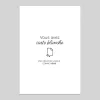 Carte 100% Personnalisable | Carte 100% Personnalisable^Planet cards Portrait Recto Magnétique 14.5 x 21 cm