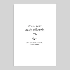 Carte 100% Personnalisable | Carte 100% Personnalisable^Planet cards Portrait Recto Magnétique 14.5 x 21 cm