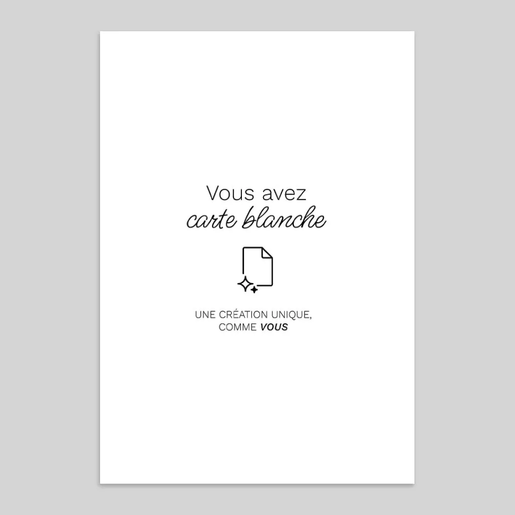 Carte 100% Personnalisable | Carte 100% Personnalisable^Planet cards Portrait Recto Magnétique 14.5 x 21 cm