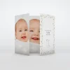 Faire-part Naissance Animaux^Planet cards Renard et Cadre Liberty