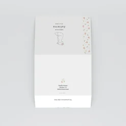 Faire-part Naissance Animaux^Planet cards Renard et Cadre Liberty