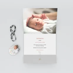 Faire-part Naissance Animaux^Planet cards Renard et Couronne Liberty