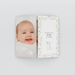 Faire-part Naissance Animaux^Planet cards Renard et Couronne Liberty