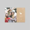 Carte De Vœux Famille^Planet cards Renne sous la neige