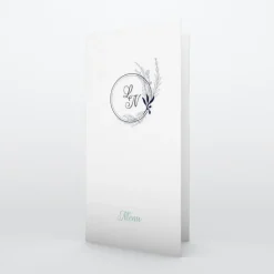 Menu De Mariage^Planet cards Romance classique