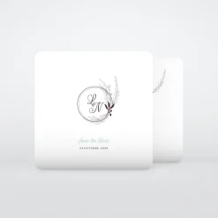 Save The Date^Planet cards Romance classique