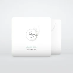 Save The Date^Planet cards Romance classique