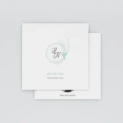 Save The Date^Planet cards Romance classique