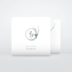 Save The Date^Planet cards Romance classique