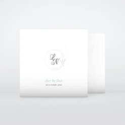Save The Date^Planet cards Romance classique