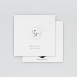 Save The Date^Planet cards Romance classique