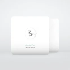 Save The Date^Planet cards Romance classique