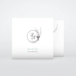 Save The Date^Planet cards Romance classique