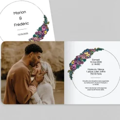 Créations En Collaboration | Faire-part Mariage Champêtre^Planet cards Ronde de Fleurs