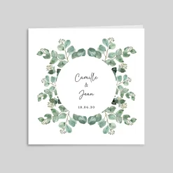 Faire-part Mariage Champêtre | Gamme Complète^Planet cards Ronde d'eucalyptus