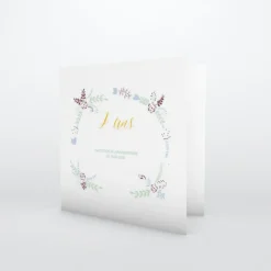 Carte Invitation Anniversaire Enfant Fille^Planet cards Ruban et Fleurs