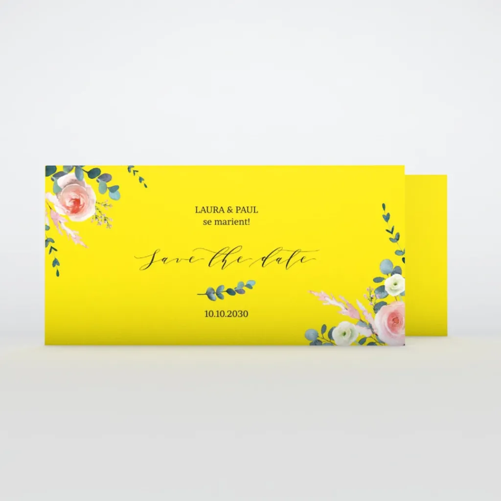 Save The Date^Planet cards Rêve d'été