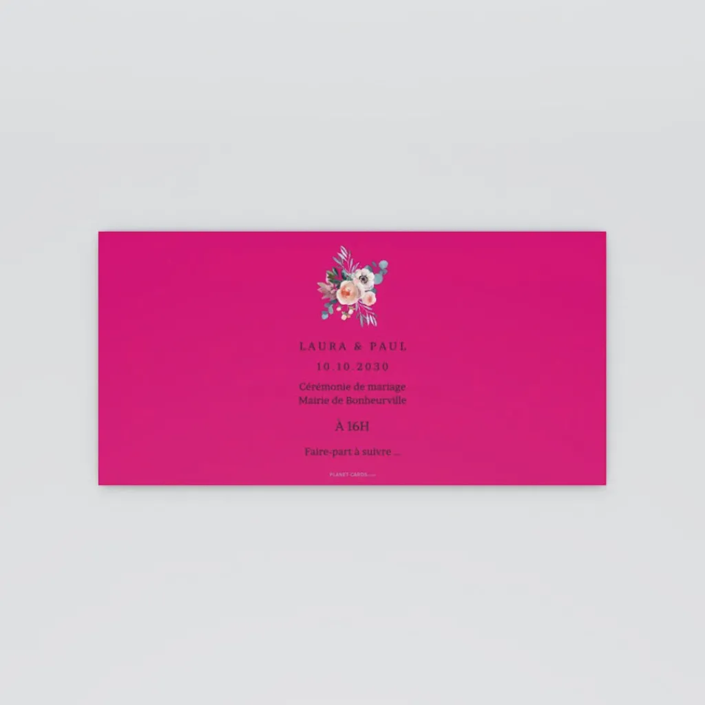 Save The Date^Planet cards Rêve d'été