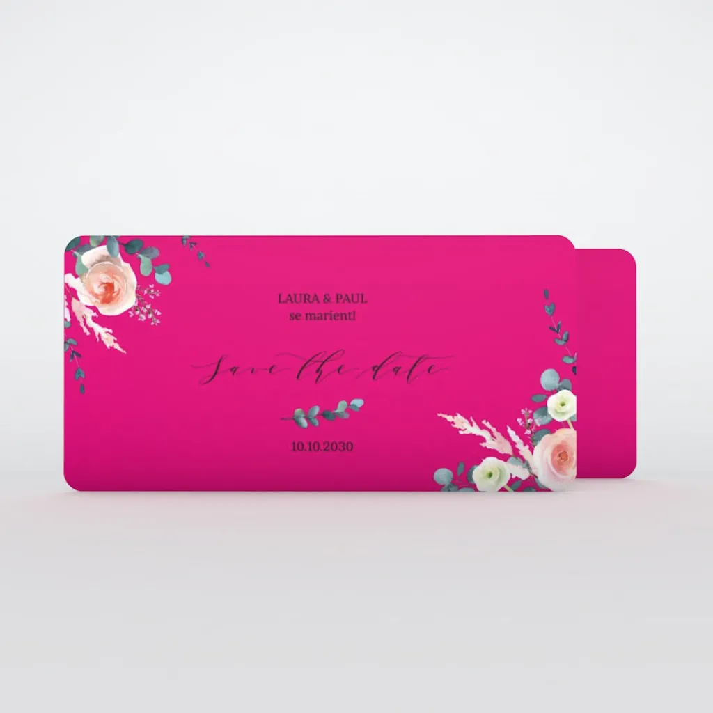 Save The Date^Planet cards Rêve d'été