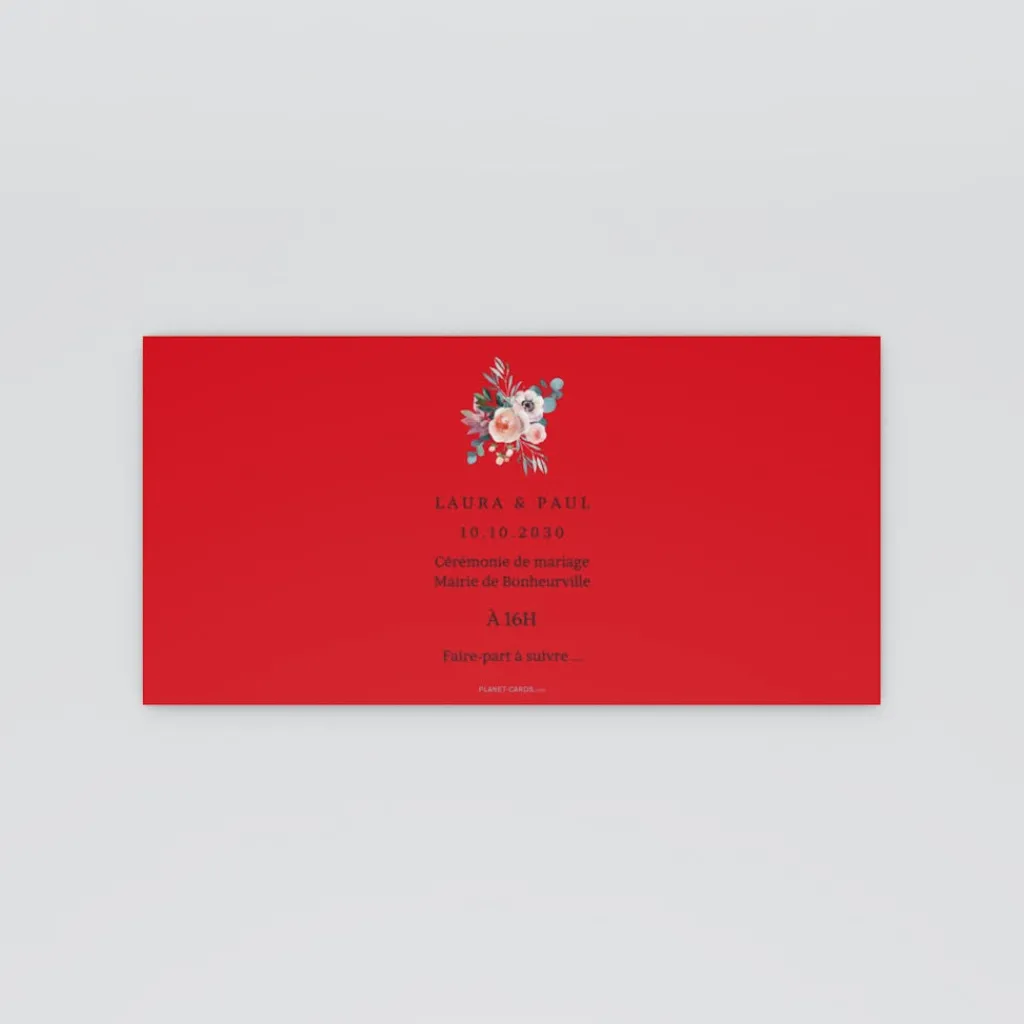 Save The Date^Planet cards Rêve d'été