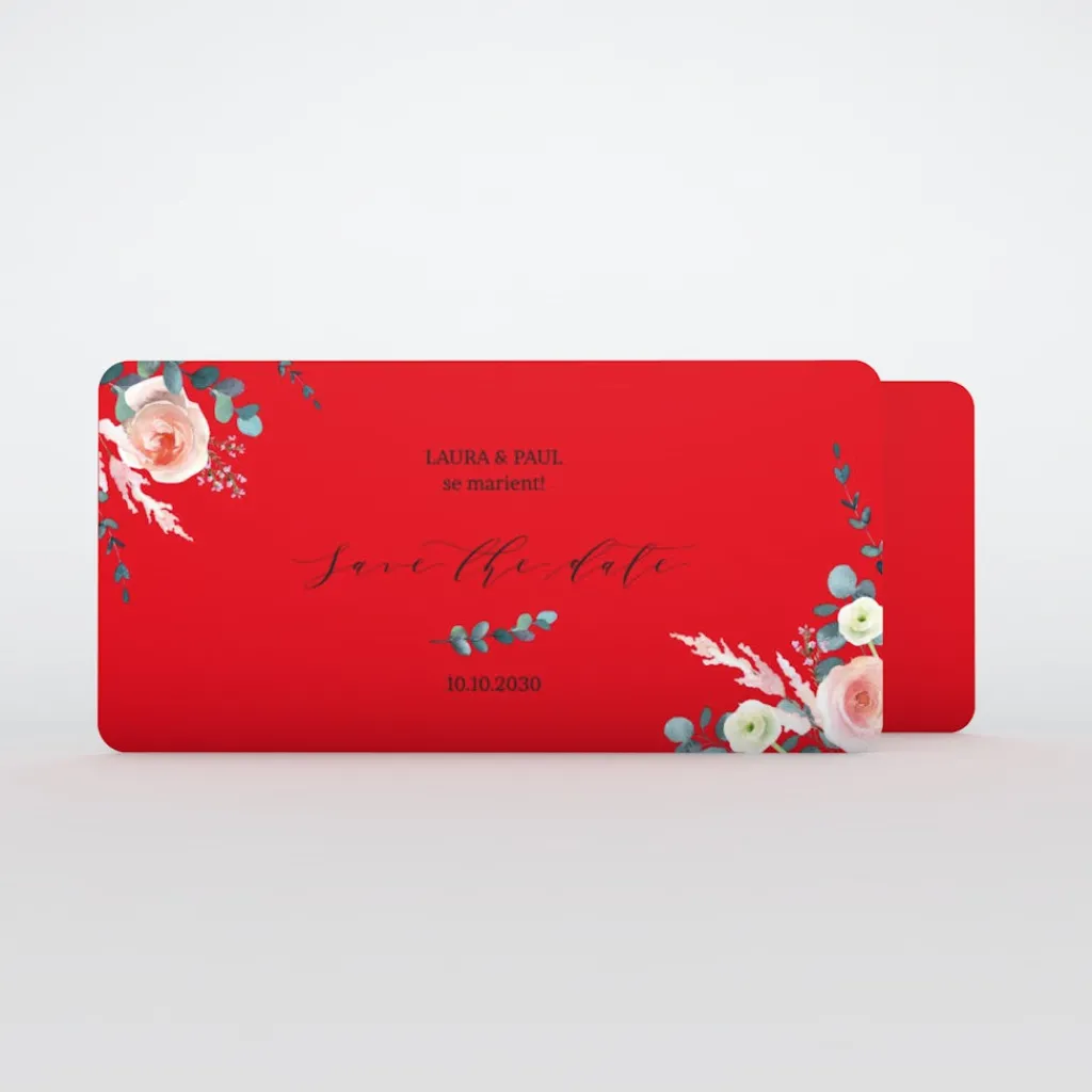 Save The Date^Planet cards Rêve d'été