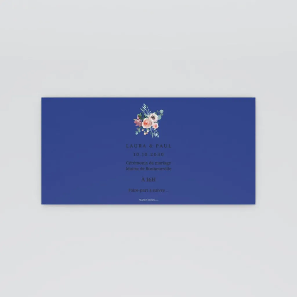 Save The Date^Planet cards Rêve d'été