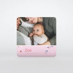 Faire-part Naissance Animaux | Créations En Collaboration^Planet cards Sous l'océan rose