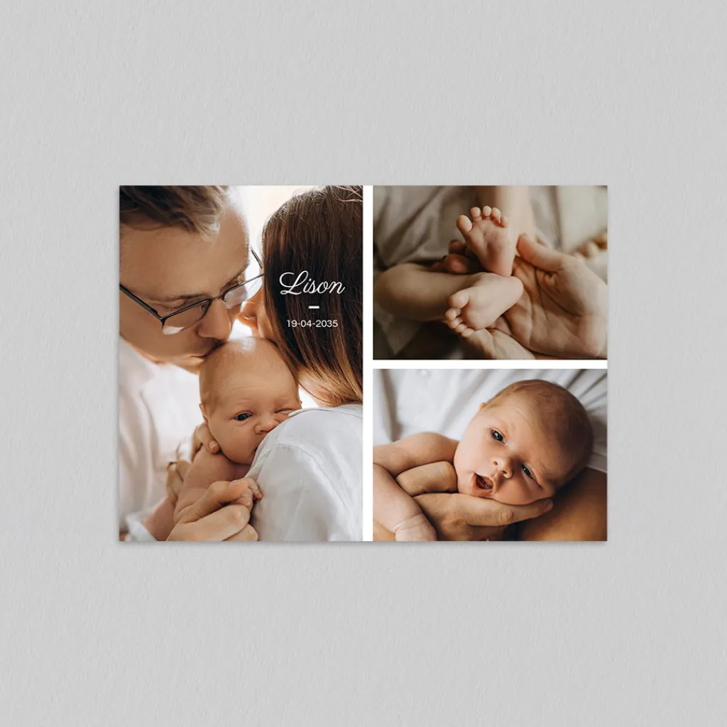 Faire-part Naissance Garçon^Planet cards Style Ancien
