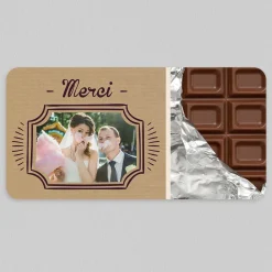 Carte Remerciement Mariage Originale^Planet cards Tablette chocolat