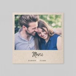 Carte Remerciement Mariage Champêtre^Planet cards Touche De Lavande