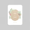 Faire-part Mariage Champêtre^Planet cards Touche Kraft et Vignes