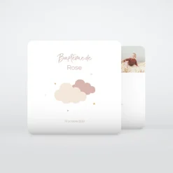 Faire-part Baptême Civil^Planet cards Tout En Douceur