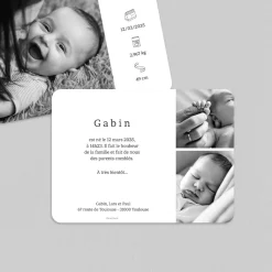 Faire-part Naissance Garçon^Planet cards Tout simplement