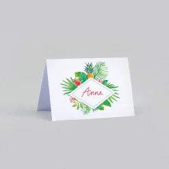Marque-place Mariage^Planet cards Tropical ananas