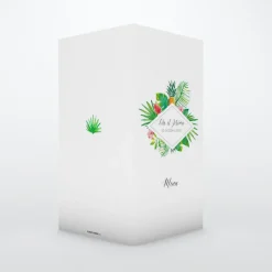 Menu De Mariage^Planet cards Tropical ananas