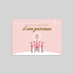 Carte Invitation Anniversaire Enfant Fille^Planet cards Un anniversaire de Princesse
