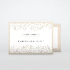 Coupon-réponse Mariage^Planet cards Un Grand Oui