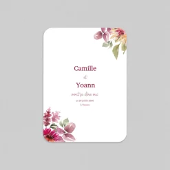 Faire-part Mariage Champêtre^Planet cards Un Mariage en Automne